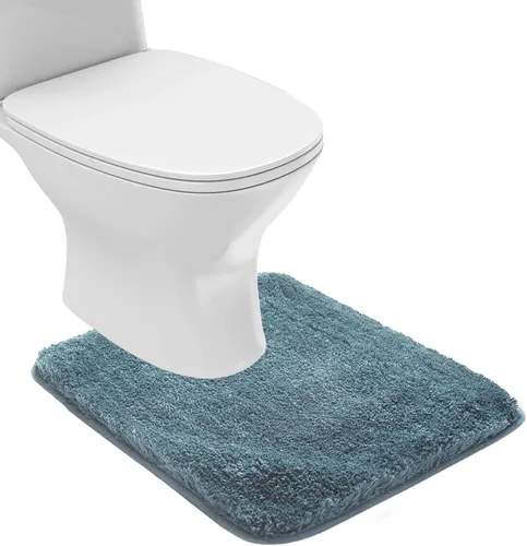 Miniatura 73 de Suchtale - Alfombra de baño antideslizante, tapete de baño de microfibra suave, absorbente de agua, peluda, lavable a máquina, para regadera, 16 x