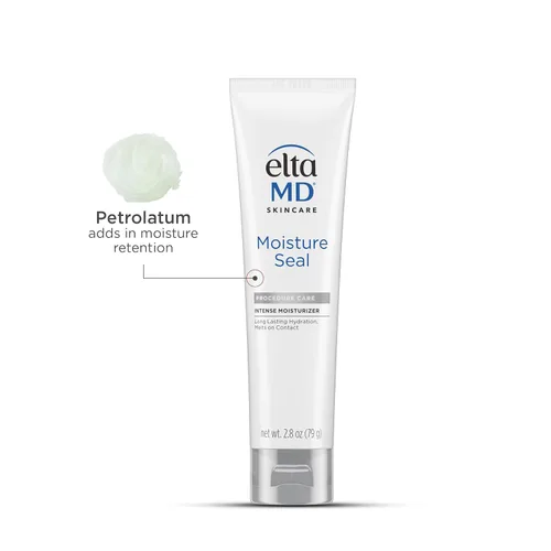Miniatura 6 de EltaMD Hidratante para el cuidado de la piel Moisture Seal - Hidratante seco para cuerpo y cara para pieles sensibles, tubo de 2.8 onzas