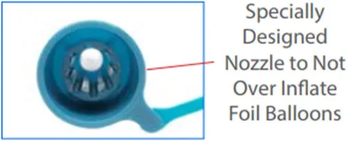 Miniatura 3 de PMU: Professional High Speed Dual Electric Balloon Air Inflator Pump 120- Volt (1/pkg) Pkg/1