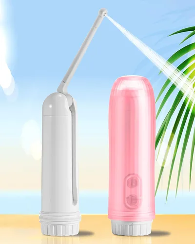 Bidé eléctrico portátil para viajes, rociador de inodoro para limpieza de higiene personal, cuidado posparto calmante y alivio de hemorroides