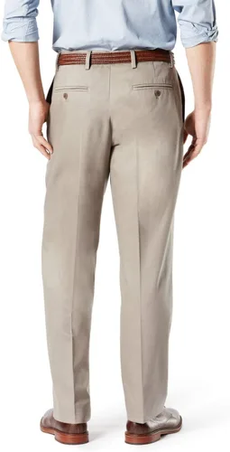 Miniatura 3 de Dockers Big & Tall Classic Fit Signature Khaki Lux Pantalones elásticos de algodón