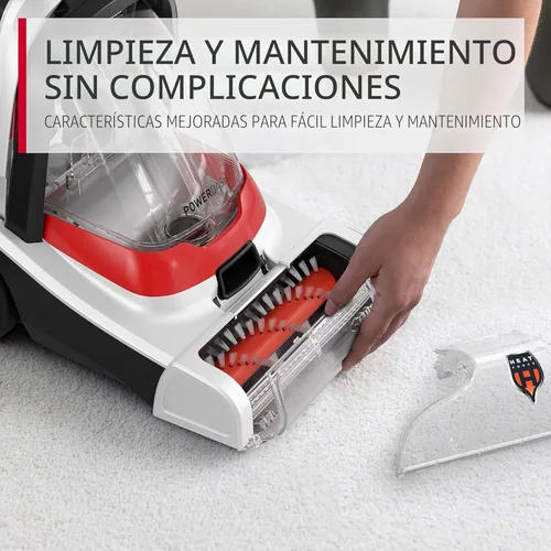 Miniatura 9 de Hoover PowerDash Pet+ Máquina limpiadora compacta de alfombras, máquina de champú de alfombras ligera, combina con una solución de limpiador