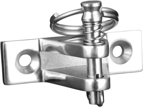 Miniatura 8 de Bisagra de cubierta ajustable de acero inoxidable 316 Bimini Montaje en cubierta lateral Hardware marino 2 uds