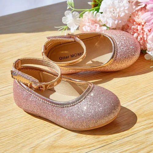Miniatura 4 de Otter MOMO ToddlerLittle Girls Mary Jane Ballerina Flats Shoes Slip-on School Party Dress Shoes