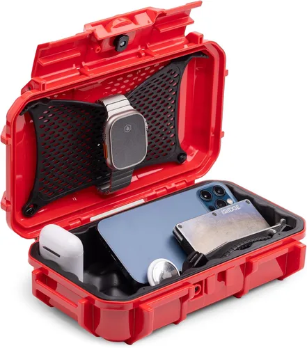 Miniatura 13 de Evergreen 56 ToughBox - Caja Protectora EDC Dry Box fabricada en Estados Unidos para la organización de cámaras, teléfonos, camping, pesca, Negro