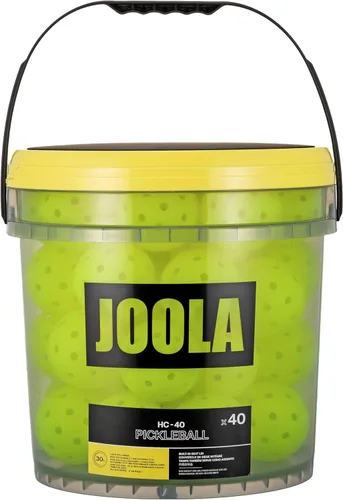 Miniatura 8 de JOOLA HC-40 - Pelotas de pickleball para canchas duras con tubo de almacenamiento, pelotas aprobadas por USAP para jugar en torneos, bolas