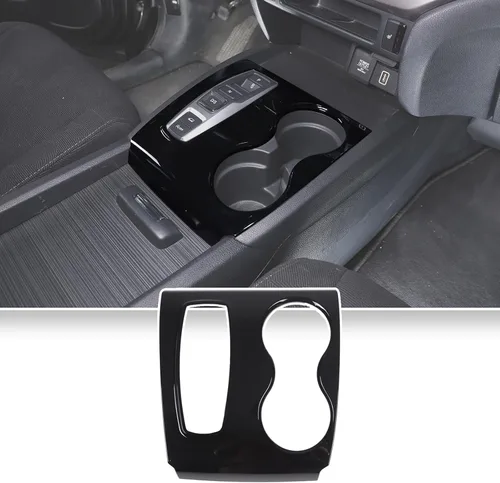 Miniatura 14 de Cubierta del panel de cambio para Honda Pilot 2016-2022 Ridgeline 2020-2023 Passport 2019-2023, protector antiarañazos para el marco del portavasos