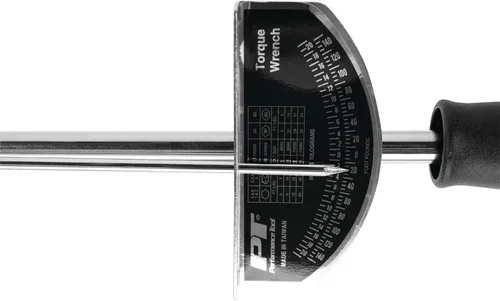 Miniatura 5 de Performance Tool M195 llave dinamométrica de estilo haz de 0-80 pulgadas y 0-7 Newton-metro