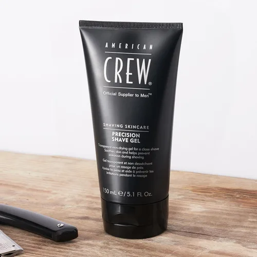 Miniatura 6 de American Crew Gel de afeitado para hombres, fórmula hidratante no espumante para afeitado cercano y protege de la irritación para el tipo de barba