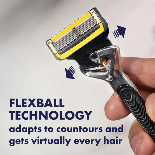 Miniatura 8 de Gillette ProGlide Shield Premium Edition Maquinillas de afeitar para hombres, 1 maquinilla de afeitar Gillette, 8 repuestos de cuchillas ProShield
