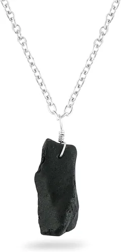 Miniatura 21 de Colgante delicado de piedras preciosas naturales crudas, collar de piedras ásperas surtidas, hecho a mano, joyería hipoalergénica bohemia