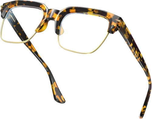 Miniatura 9 de VISOONE Light Weight TR90 Blue Light Blocking Glasses Frame Vision Protector Men Women ELBERT