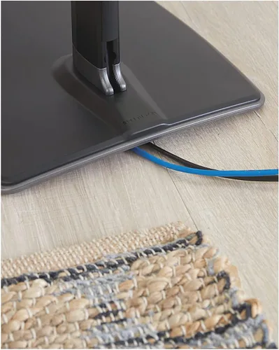 Miniatura 6 de SANUS Soporte de altavoz inalámbrico para Sonos Five y Sonos Play:5 - Diseño de mejora de audio para audio vertical y horizontal con gestión de Negro