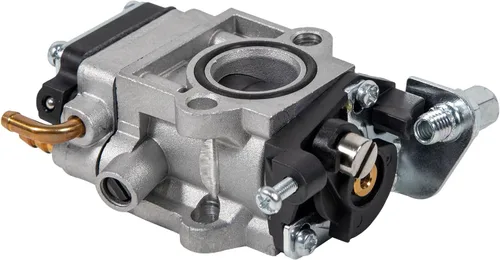 Miniatura 4 de Carburador de carburador para 33 cc, 43 cc, 47 cc, 49 cc, 50 cc, 2 tiempos, carburador de bolsillo, cuatrimotos, scooters de pie, motos de cross