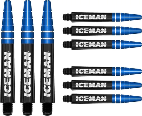 Miniatura 2 de RED DRAGON Gerwyn Price Iceman Nitrotech - Tallos iónicos - 2 juegos por paquete (6 tallos en total)