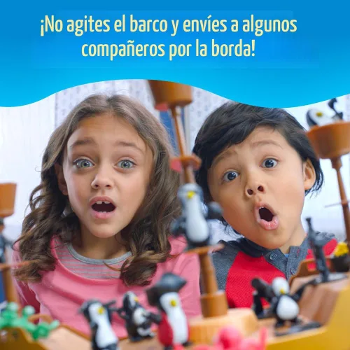 Miniatura 2 de PlayMonster Juego de Mesa Don't Rock the Boat - Juegos para Niños, Juegos Familiares para Niños y Adultos, Juegos de Mesa para Noche Familiar