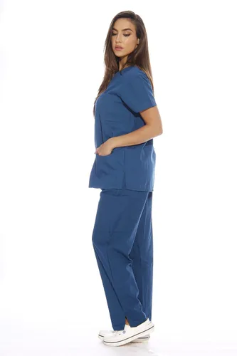 Miniatura 2 de Just Love uniforme médico con cuello en V para mujer