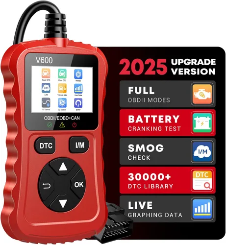 Miniatura 10 de Escáner OBD2 Lector de código de automóvil Soporte de prueba de voltaje Plug and Play Fixd Car CAN Herramienta de escaneo de diagnóstico Leer