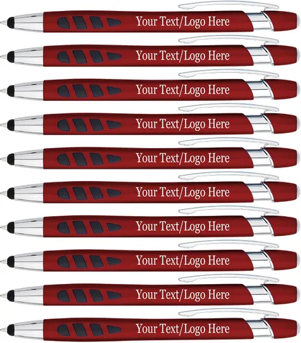 Miniatura 11 de Personalizado con tu logotipo personalizado o bolígrafos de texto, paquete de 300 unidades a granel para negocios, fiestas y eventos, lápiz