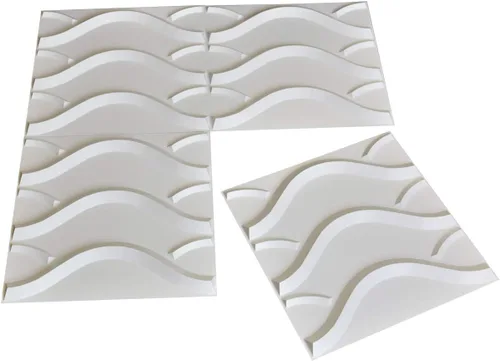 Miniatura 121 de Art3d Panel de Pared de Diamante 3D de PVC Dentado a Juego-Negro Mate, para Decoración Interior Residencial y Comercial Diamante mate negro