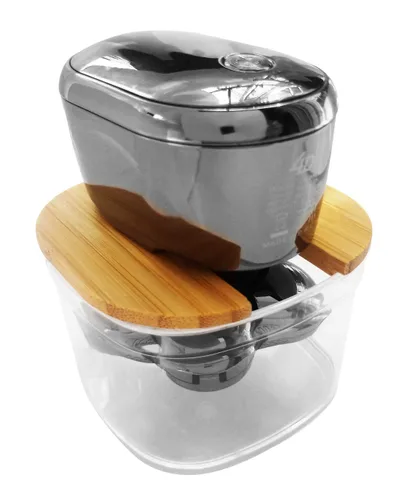 Miniatura 6 de d Bamboo Shaver - Soporte de enjuague compatible con Skull Shaver Pitbull Silver PRO SX5, afeitadora de cabeza y cara, Pitbull, Palma, Butterfly