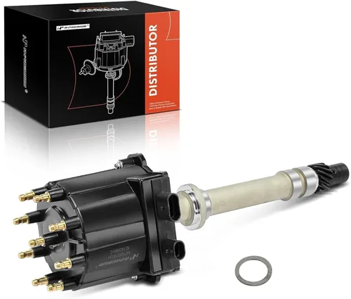 A-Premium Distribuidor de encendido con tapa y rotor compatible con Chevy, vehículos GMC - V8 5.0L, 5.7L, 7.4L - C/K 1500 2500 Pickup, Camaro,