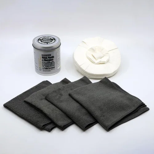 Miniatura 9 de Kit de pulido y cuidado para coche Flitz (Pequeño) - Juego de pulidores y almohadillas hechos en EE. UU. – Incluye pasta de 907 g, sellador de 454