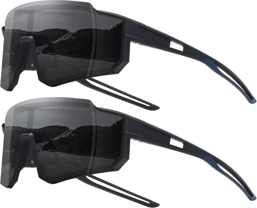 Miniatura 23 de STORYCOAST Lentes de sol deportivos polarizados para hombres y mujeres, para conducir, pesca, ciclismo, bicicleta de montaña, protección UV400
