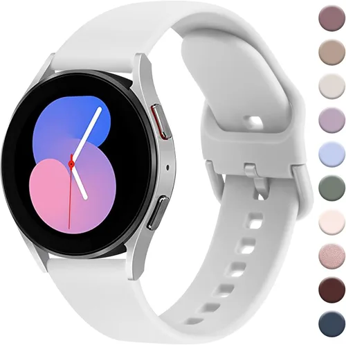 Miniatura 17 de AK para Samsung Galaxy Watch 5 Banda 40mm 44mm/Galaxy Watch 5 Pro Bandas 45mm, Correa Deportiva Suave de 20mm para Galaxy Watch 5