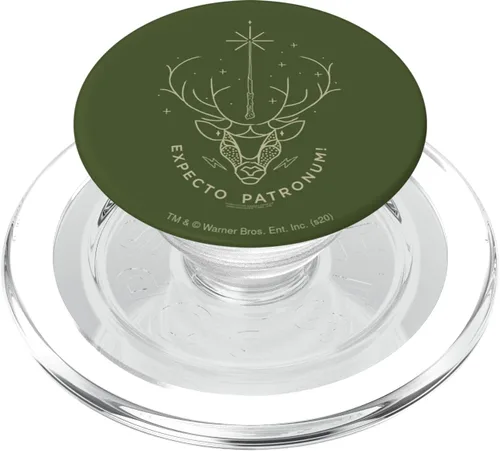 Miniatura 8 de Harry Potter Expecto Patronum! PopSockets agarre y soporte para teléfonos y tabletas, Negro