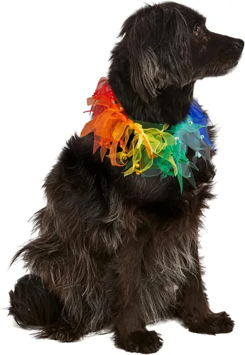 Miniatura 3 de Rubies Costume Company Fancy Rainbow Pet Collar, Varios