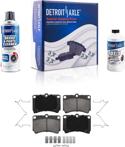 Miniatura 11 de Detroit Axle - Zapatas de freno traseras para Dodge Ram 1500 Buick Century LeSabre Roadmaster Cadillac Brougham Fleetwood DeVille Chevrolet Caprice