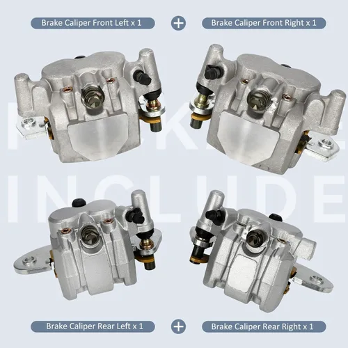 Miniatura 6 de M MATI Pinza de freno delantera y trasera para Yamaha Viking 700 Wolverine X2 X4 700 850 2014-2022 1XD-2580T-00-00 1XD-2580W-00-00