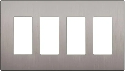 Miniatura 106 de LIDER Placa de pared decorativa sin tornillos para interruptor, resistente a los impactos, plexiglás de acrílico espejado, renovación moderna