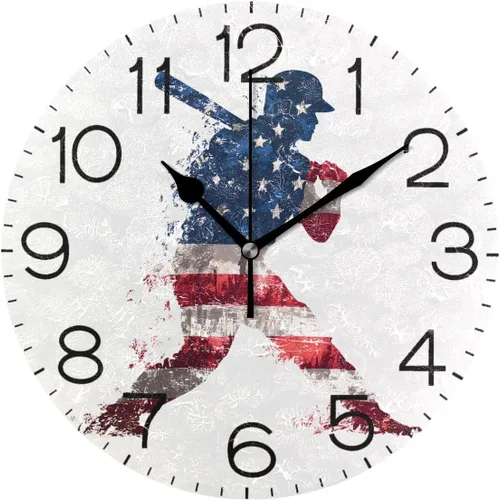 Miniatura 23 de Bathing Capybara Pattern Wall Clock Decorative Hanging Clock Silent Non Ticking Square Clock for Living Room Kitchen Bedroom