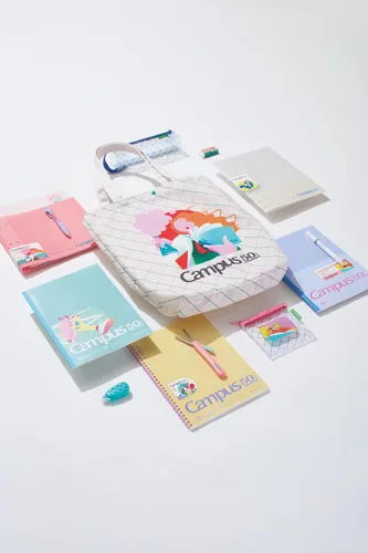 Miniatura 9 de KOKUYO Cuadernos de composición, paquete de 5 cuadernos Campus Semi-B5 Comp con punto A a rayas de 0.276 in, 30 hojas, cuaderno rayado escolar