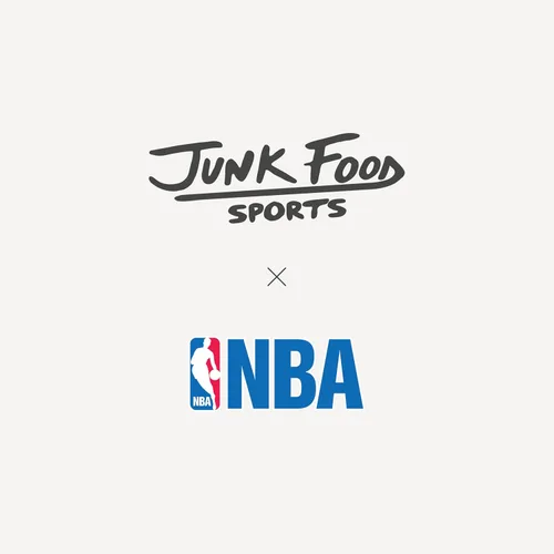 Miniatura 4 de Junk Food Camiseta de manga corta para hombre con licencia oficial de baloncesto de la NBA Azul Real