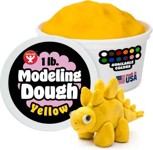 Miniatura 10 de Hygloss Masa de Modelado para Jugar para Niños – Masa Sensorial Segura y No Tóxica para Artes y Manualidades – Tubo de 1 lb – Arcilla de Jugar