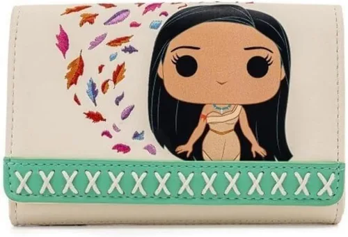 Miniatura 2 de Loungefly X Disney Pocahontas Pop Cartera Trifold - Monederos lindos - Accesorios de moda