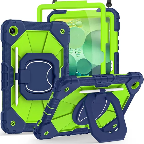 Miniatura 16 de Auizotl Funda para Samsung Galaxy Tab A9+/A9 Plus de 11 pulgadas (SM-X210/X216/X218) con protector de pantalla/soporte giratorio/soporte