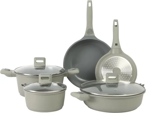 Miniatura 7 de Sur La Table Kitchen Essentials - Juego de utensilios de cocina de 13 piezas con mango desmontable, sin PFA, cerámica de alta calidad, Blanco