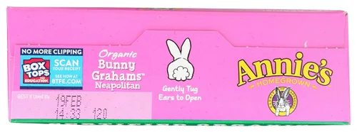 Miniatura 162 de Annie's Organic Chocolate Bunny Graham Snacks, 7.5 onzas