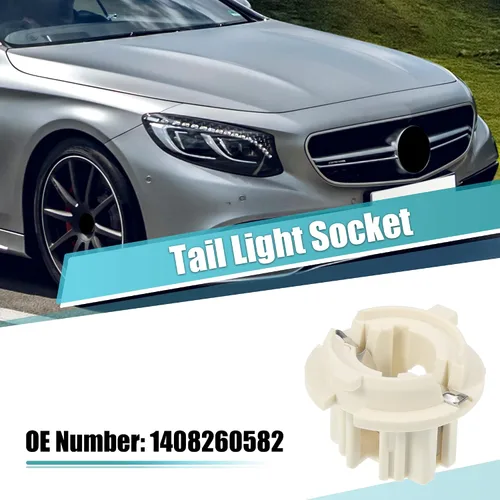 Miniatura 2 de X AUTOHAUX 1408260582 Luz trasera de luz antiniebla lateral de la lámpara del marcador para Mercedes-Benz S430 S500 S55 AMG
