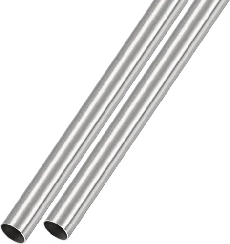 Miniatura 8 de METALLIXITY Tubo de acero inoxidable 304 (0.126 in de diámetro x 0.017 in de pared T x 11.811 in de largo), 2 piezas, tubo recto - para muebles