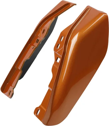 Miniatura 2 de HR3 Deflectores de aire ámbar whisky de marco medio, protector térmico Compatible con Street Glide FLHX 2014 Road Glide FLTRX 2016 Adecuado