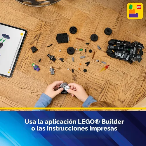 Miniatura 6 de LEGO DC Batman Tumbler vs. Dos Caras y El Guasón Set de Construcción de Juguetes - Vehículo de Superhéroe Batmóvil de El Caballero de la Noche