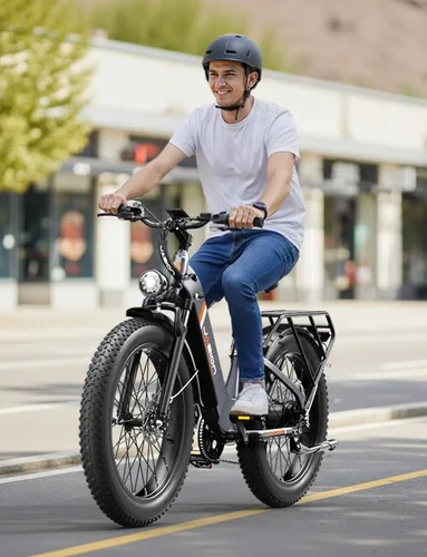 Miniatura 9 de Jasion Bicicleta eléctrica Thunder/PRO/ST, 2000 W/1800 W Peak Ebikes para adultos, neumático de grasa de 26 pulgadas, mejor bicicleta eléctrica