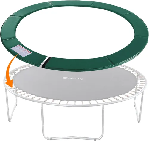Miniatura 16 de ExacMe Almohadilla de repuesto para trampolín de 16, 15, 14, 13, 12, 10, 8 pies, cubierta de resorte de seguridad impermeable, almohadilla de marco