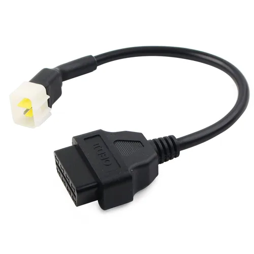 AntiBreak Delphi Benelli 6pin 6pin Adaptador de motocicleta Motorrad Motor OBD2 conector compatible con Benelli OBD Obd2 escáner diagnóstico para