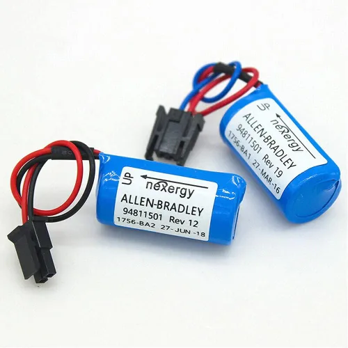 Miniatura 4 de Kakaa 4 unids 3V 1800mAh 1756-BA2 batería de repuesto para BR2/3A-AB PLC control no recargable